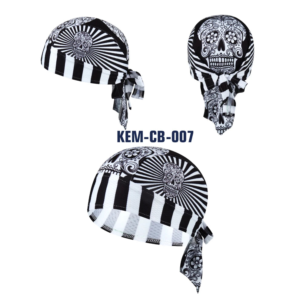 KAMALOCE UV Protection Cycling Cap &ndash; Breathable Quick Dry KEMALOCE-CB-007