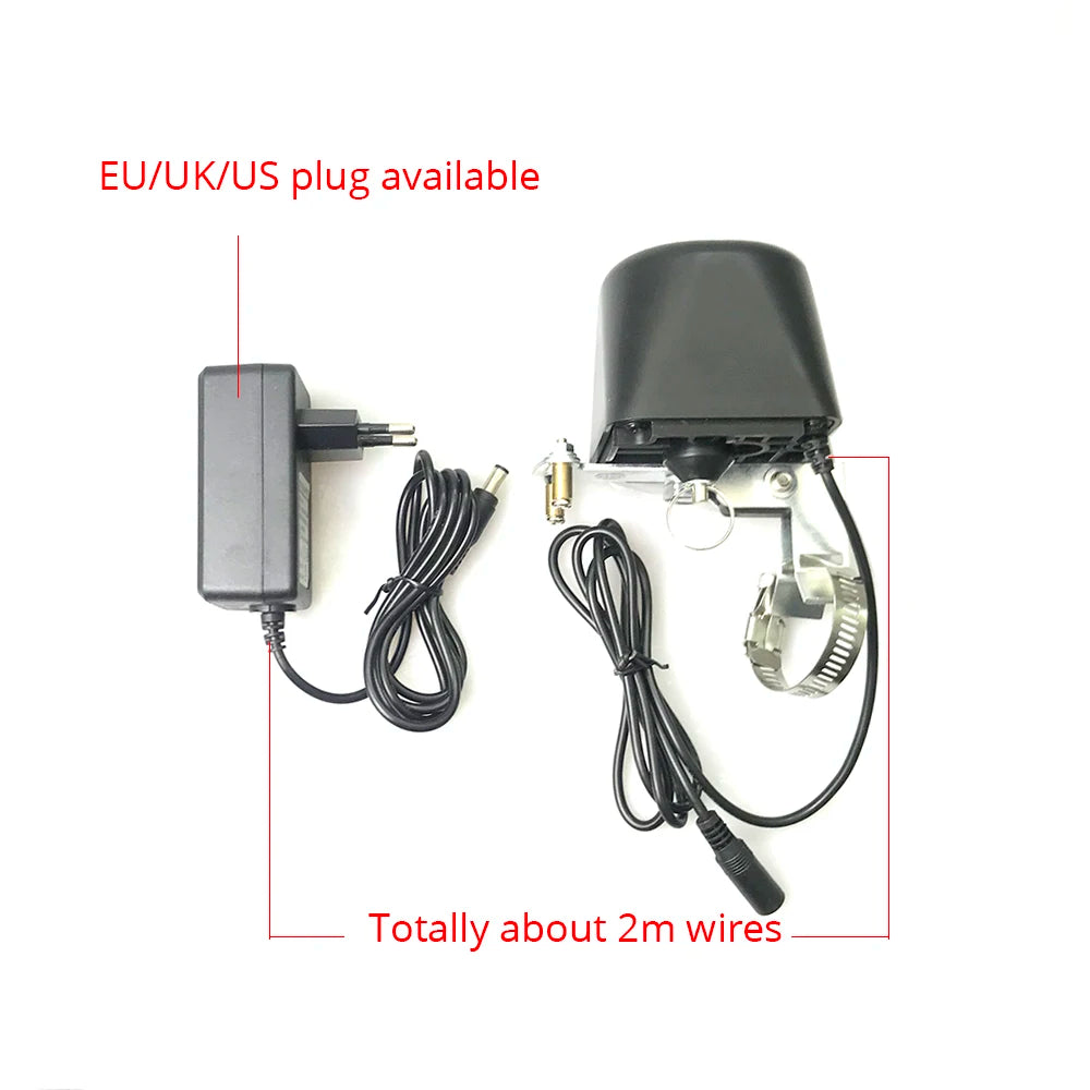 Tuya ZigBee Smart Wireless Gas Water Valve &ndash; Alexa Capable