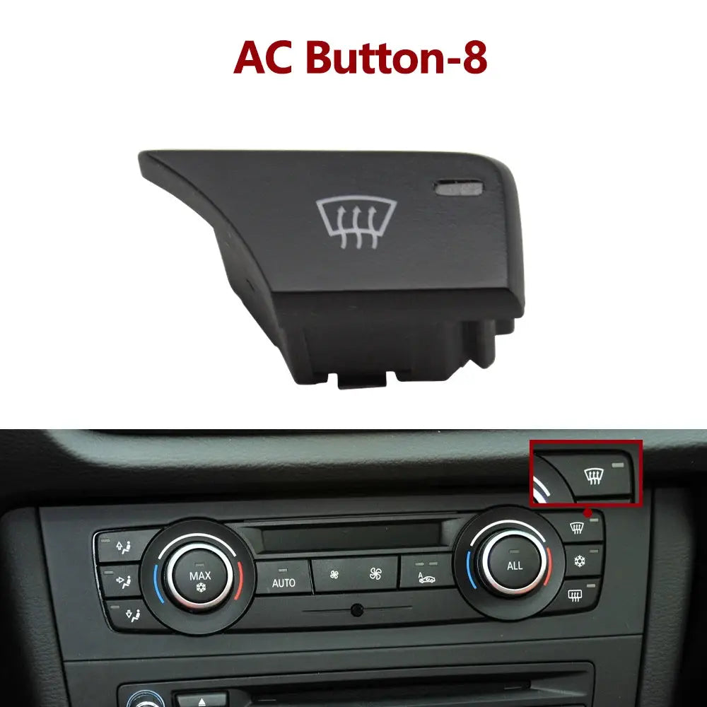 Car Air Conditioning AC Ventilation Adjust Switch Button For BMW 1 3 X1 X3 Series E82 E88 E84 E90 E91 E92 E93 F25 64119344143 by InterCyprus Trading Ltd