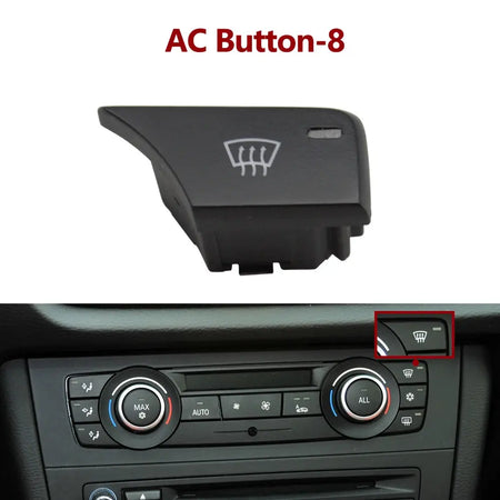 Car Air Conditioning AC Ventilation Adjust Switch Button For BMW 1 3 X1 X3 Series E82 E88 E84 E90 E91 E92 E93 F25 64119344143 by InterCyprus Trading Ltd