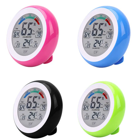 Digital Thermometer Hygrometer Mini - Compact Indoor Sensor