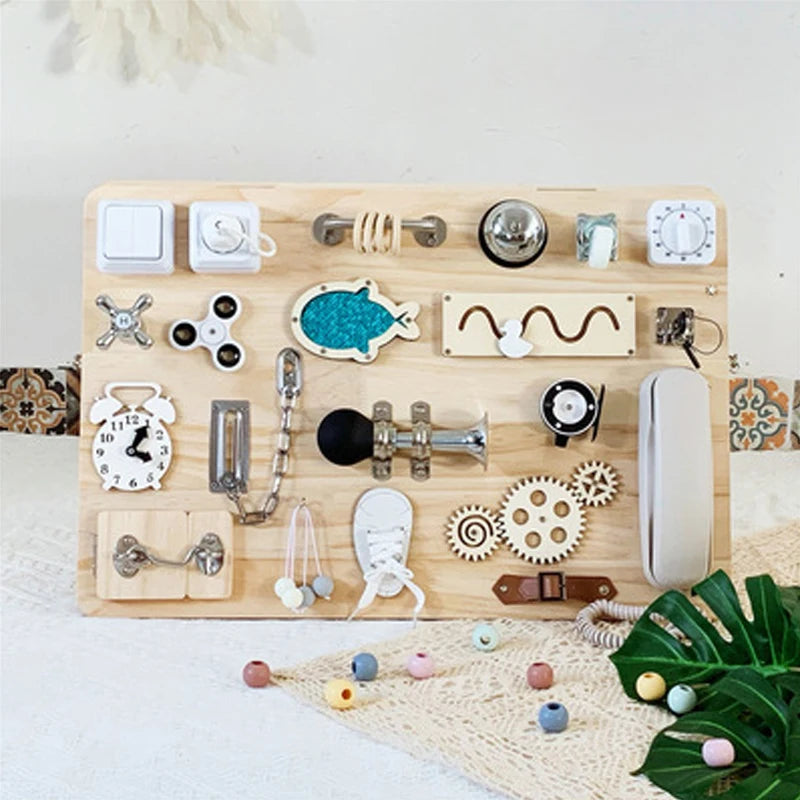 Montessori Busy Board DIY Accessories for Kids - Enhance Learning Skills