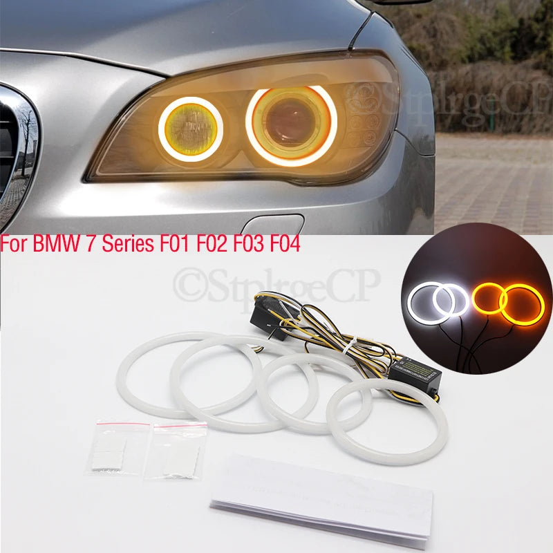 Kit de cambio de color LED Angel Eyes para BMW Serie 7 F01 F02