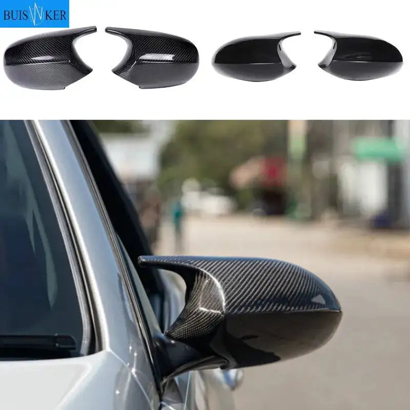 BMW M3 Style CF Rear Mirror Cap For E90 E91 E92 E93