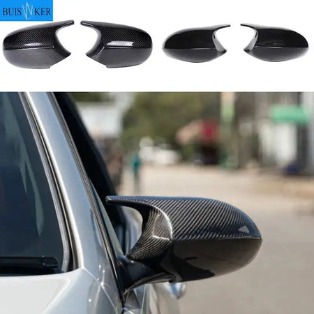 BMW M3 Style CF Rear Mirror Cap For E90 E91 E92 E93