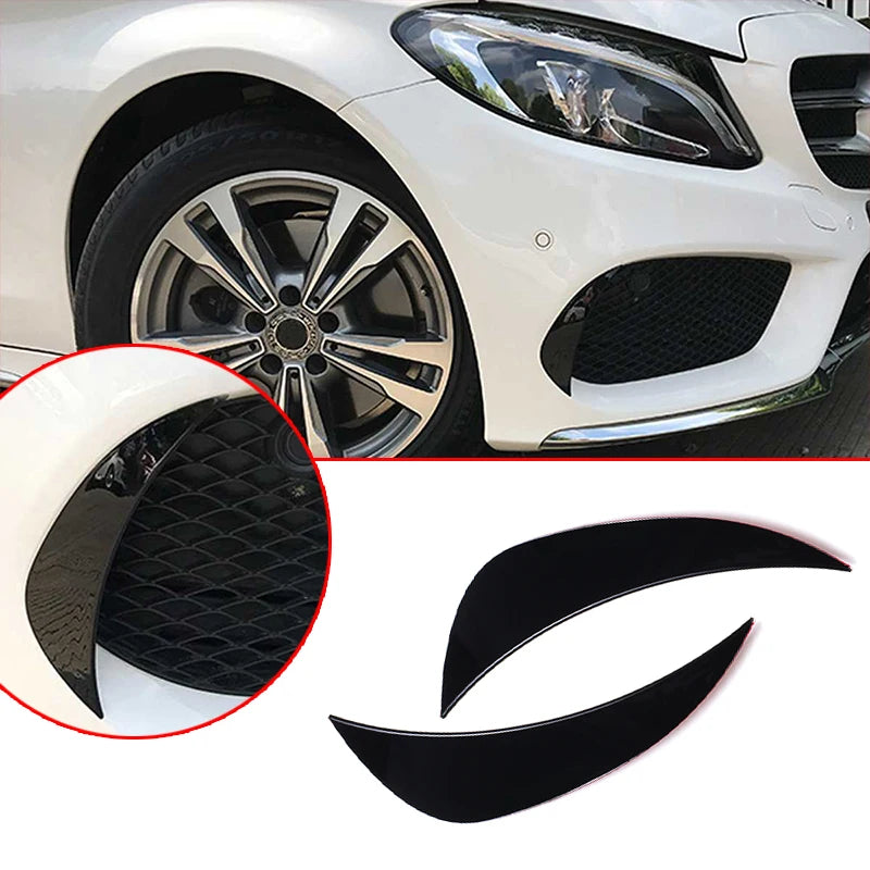 Capac de ventilație pentru bara de protecție frontală, din plastic ABS, pentru Mercedes-Benz C-Class W205