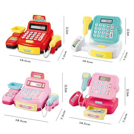 Cash Register Toy &ndash; Electronic Lights And Sound Effects
