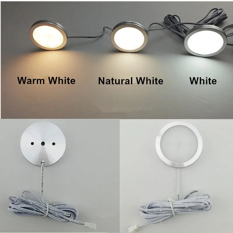 4PCS LED Spot Lights for Boats, Campers &amp; Trailers - 12V Interior Lighting