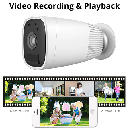 Tuay WKD 1080P Battery Camera &ndash; Ultra Long Battery Life