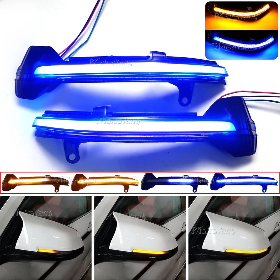 Динамични LED мигачи за BMW 5 6 7 Серия F10 F11 F12 F13