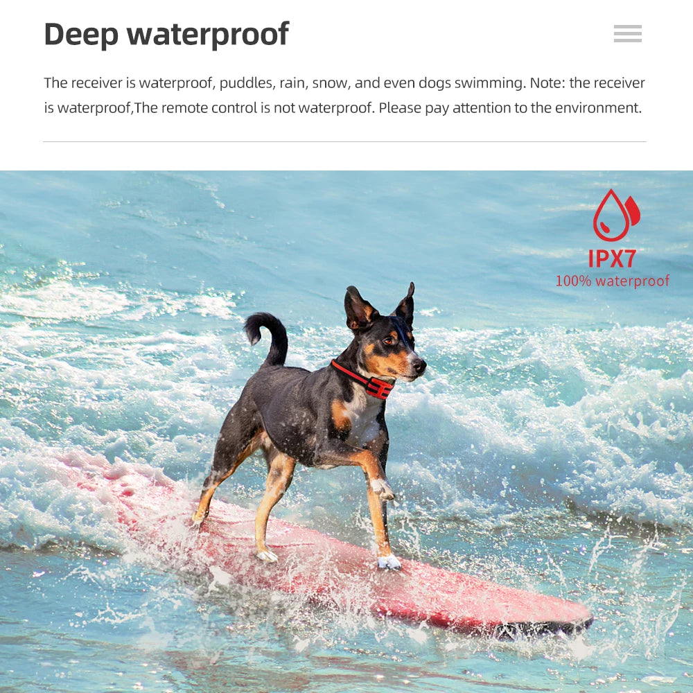 New 500m Waterproof Dog Training Collar &ndash; Remote Control