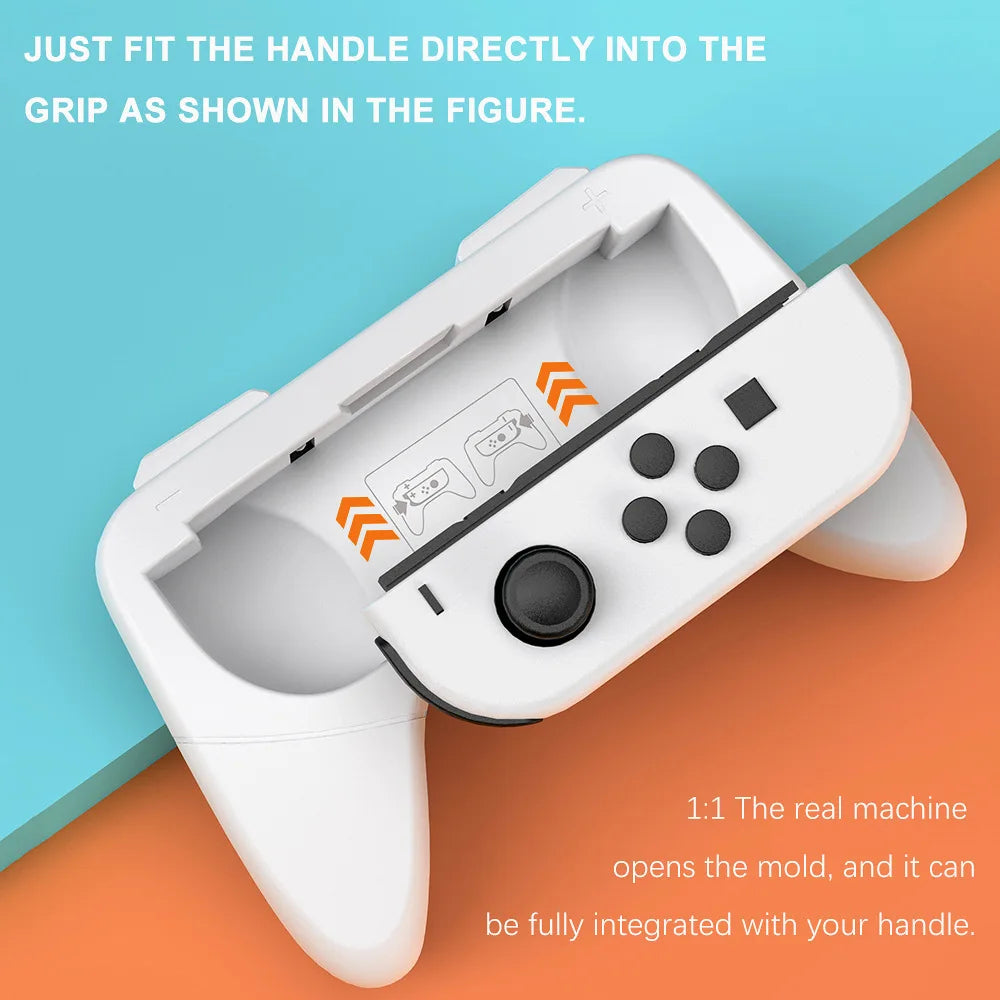 2pc Joycon Bracket Stand Holder Wheel &ndash; Comfortable Grip for Nintendo Switch OLED