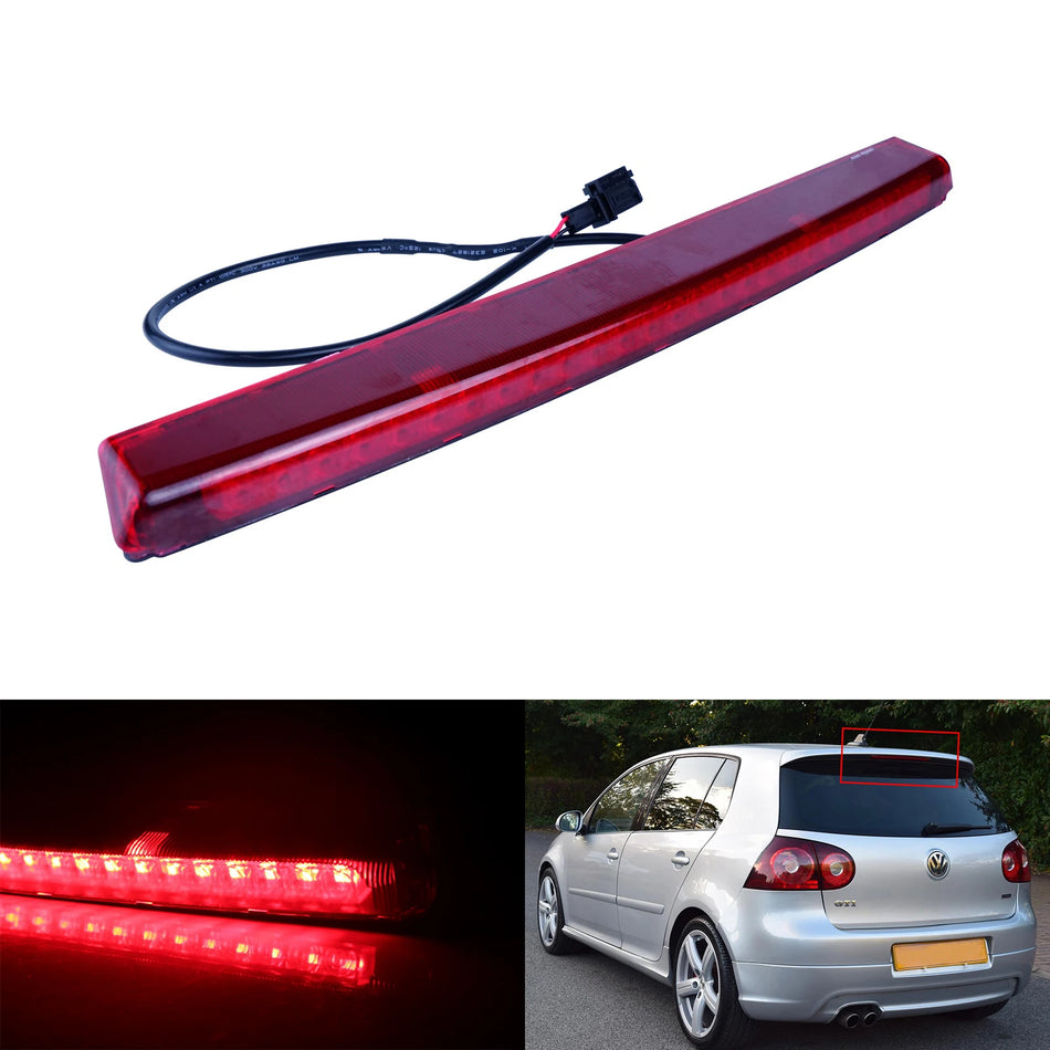 VW Golf MKV 1K1 GTI R-Line Tylne Światło Stop Wysokiego Poziomu Czerwone LED
