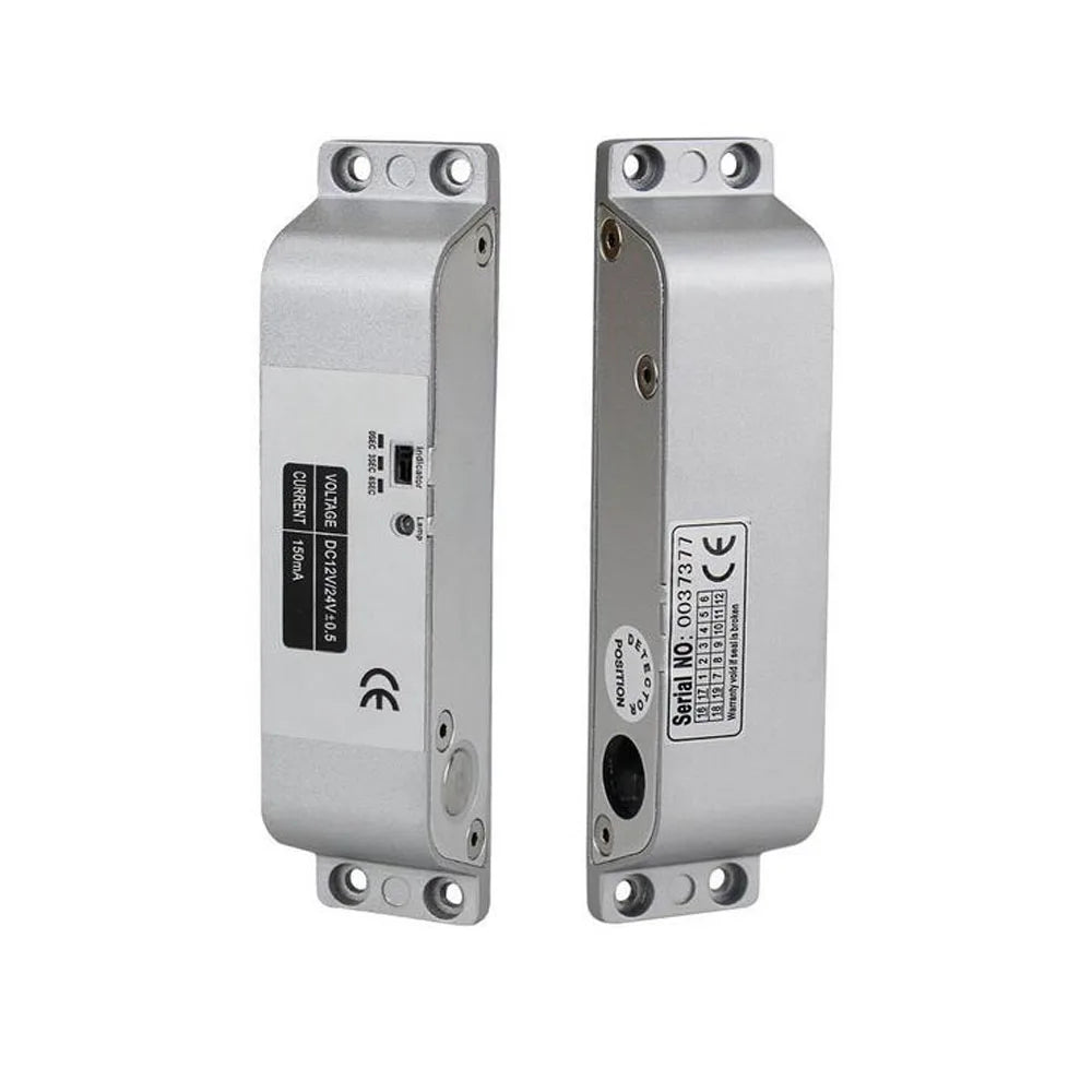 LK02 Electric Mortise Lock &ndash; Time Delay Access Control silver