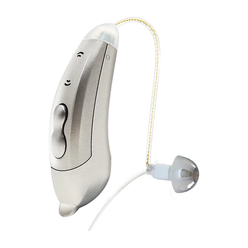 IncenSonic SF101 Digital Hearing Aids with Bluetooth and Mobile App Support SF101-Pearlgrey-L
