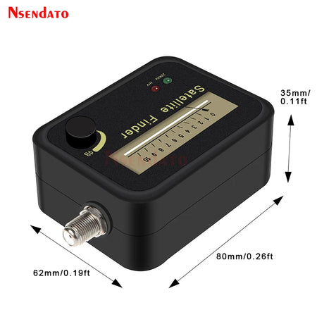 Digital satfinder Satellite Finder signal meter Meter for FTA LNB DIRECTV Signal Pointer SATV Satellite TV Receiver Sat finder