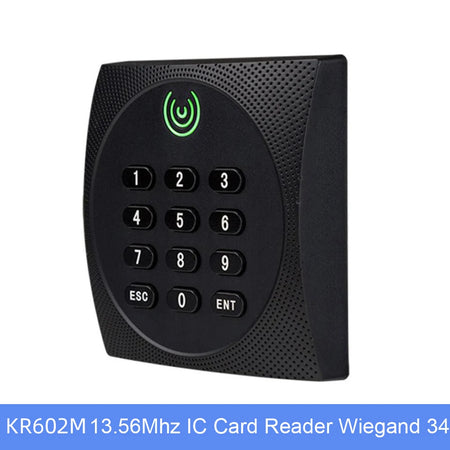 KR602E &ndash; Waterproof Wiegand 26 34 Card Password Reader KR602M 13.56Mhz