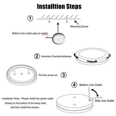 4PCS LED Spot Lights for Boats, Campers &amp; Trailers - 12V Interior Lighting