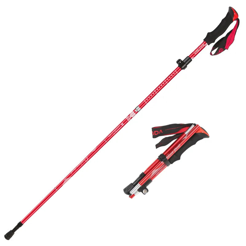 XINDA XD-PJ13 Folding Trekking Poles &ndash; Ultralight Quick Lock