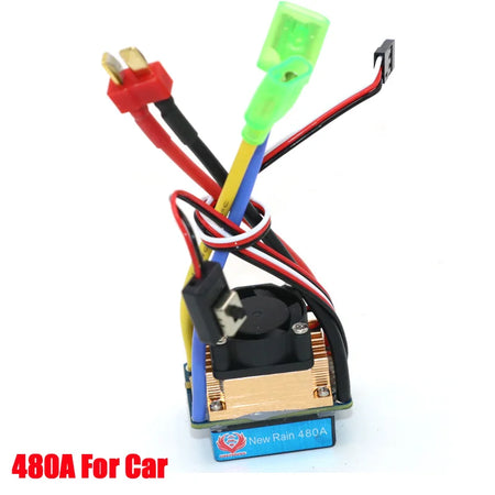 RC 160A / 320A / 480A ESC 380/540/775 Brushed Motor Speed Controller Dual Mode Regulator Band Brake for 1:10 Car Bait Boat by InterCyprus Trading Ltd