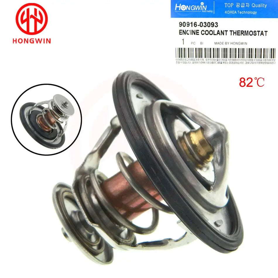 Motor-Kühlmittelthermostat für Lexus IS300/GS300, Toyota Yaris/Tacoma/Prius/Vitz