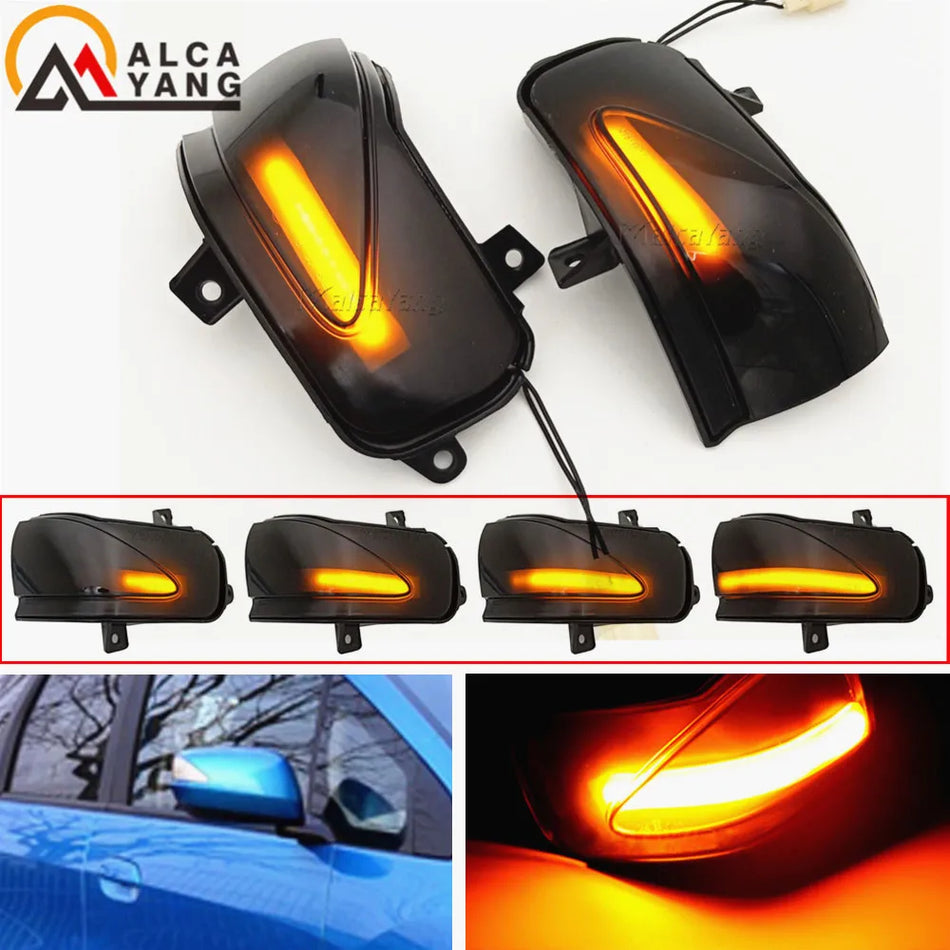 LED směrová světla bočního zrcátka s kouřovým sklem pro Honda Insight Fit Jazz Hybrid GP