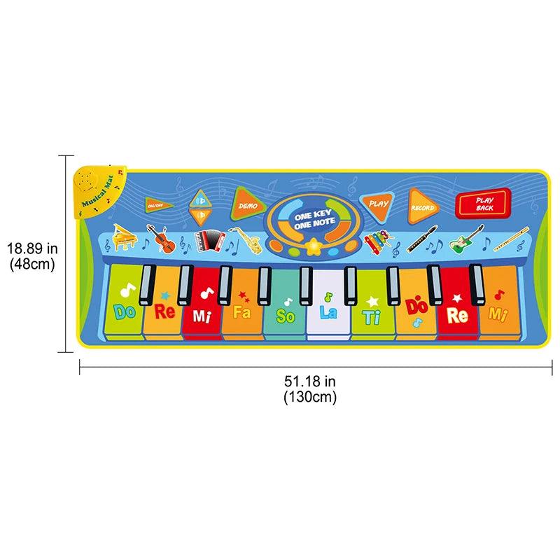 Music Playing Mat &ndash; Interactive Educational Fun for Kids