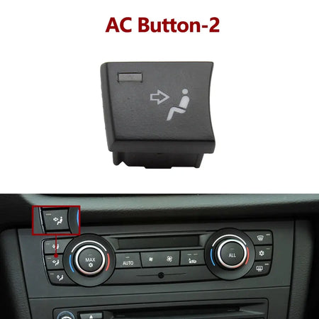 Car Air Conditioning AC Ventilation Adjust Switch Button For BMW 1 3 X1 X3 Series E82 E88 E84 E90 E91 E92 E93 F25 64119344143 by InterCyprus Trading Ltd