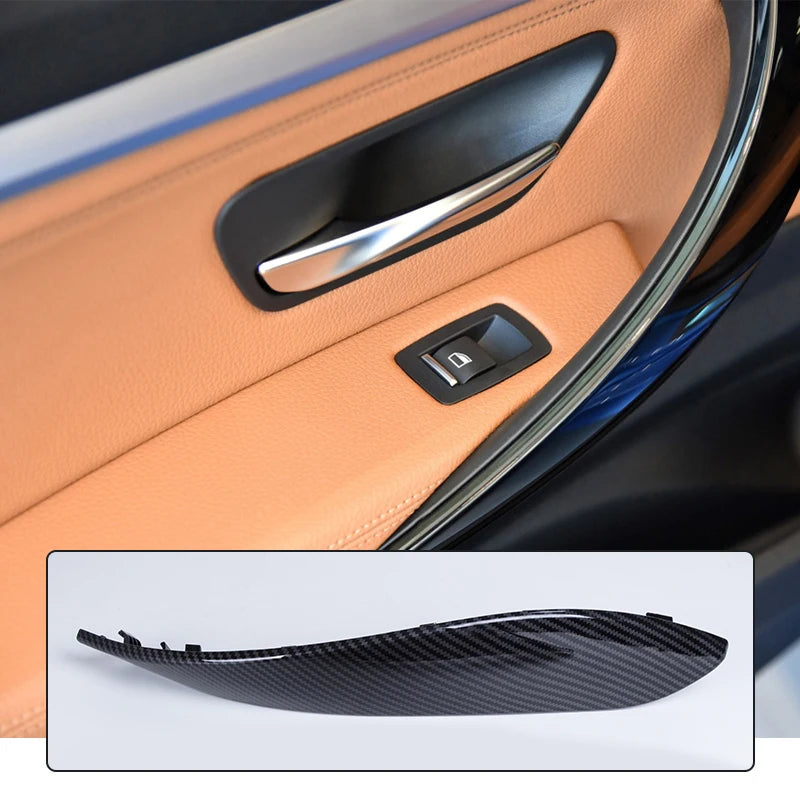 Inner Door Handle Pull Trim Armrest Cover ABS PC for BMW F30 F31 F32 F34 F36 F80