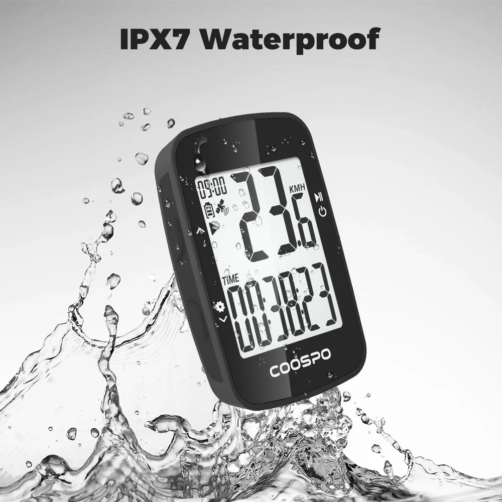 CooSpo BC26 &ndash; Wireless GPS Speedometer with App Sync