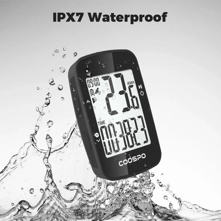 CooSpo BC26 &ndash; Wireless GPS Speedometer with App Sync