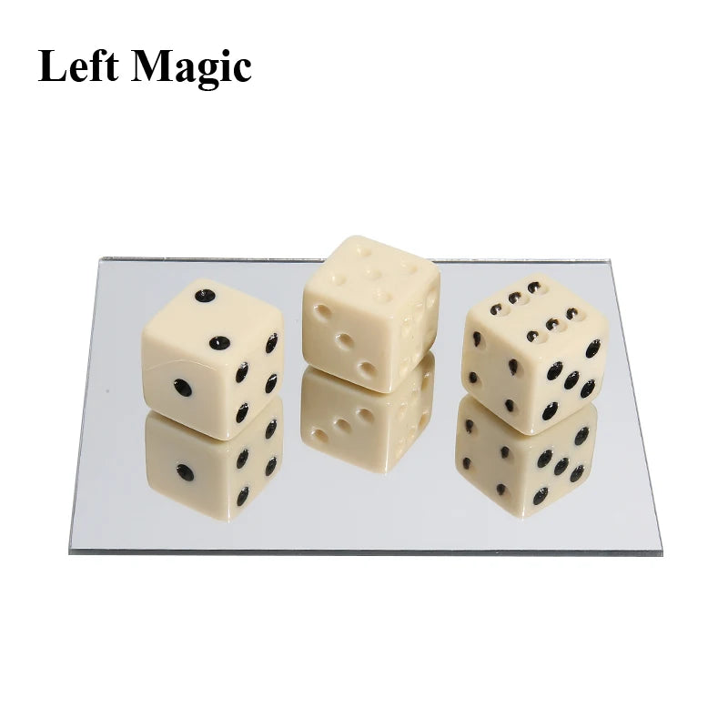Dice Illusion Magic Tricks Prop For Street Bar Close Up