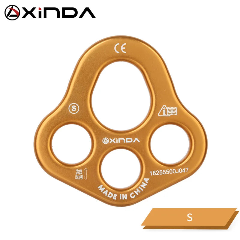 XINDA Four Hole Force Plate &ndash; Aluminum Magnesium Alloy