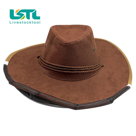 Beekeeping Cowboy Hat Protector Cap &ndash; Anti Bee Insect Net