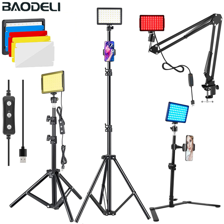 6" LED Video Light Panel Kit