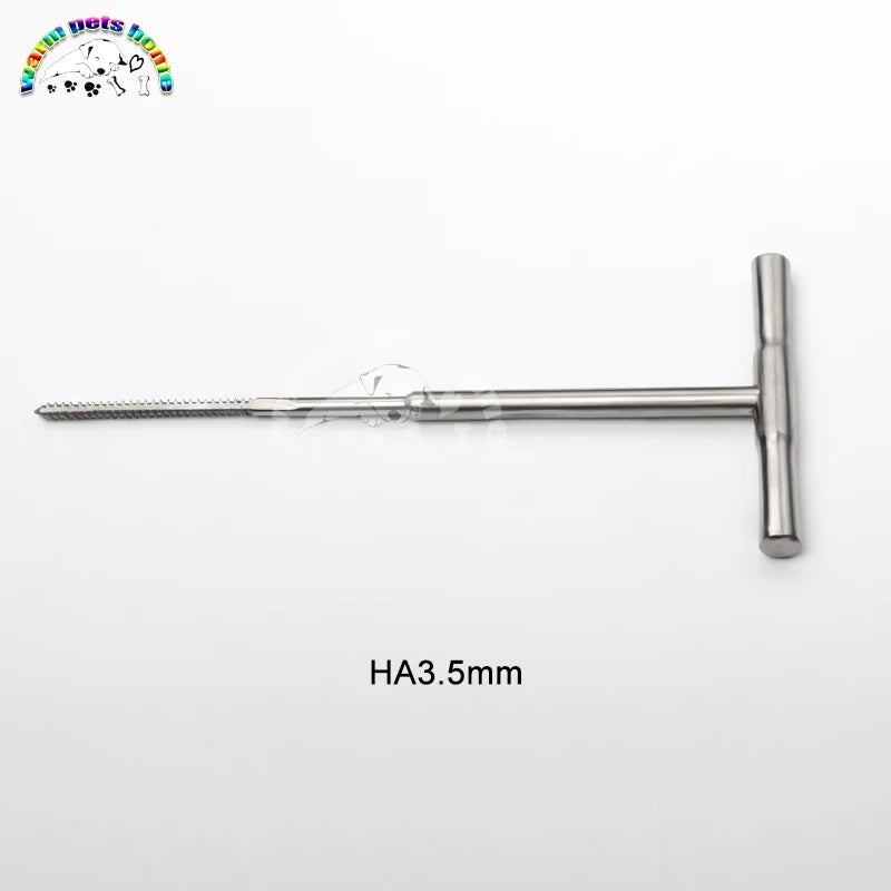 Bone Tap Set T Handle HA2.5 3.5 4.5 6.5mm &ndash; Precision Taps 3.5mm