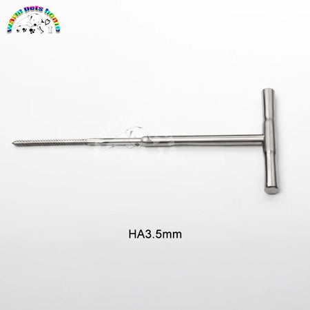 Bone Tap Set T Handle HA2.5 3.5 4.5 6.5mm &ndash; Precision Taps 3.5mm