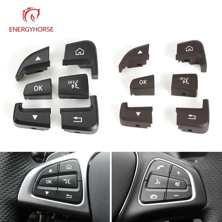 For Mercedes W205 C ClassSteering Wheel Buttons Switch For Benz W253 GLC Multi-function Switch For Car Steering Wheel 0999050200 by InterCyprus Trading Ltd