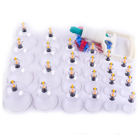 Cupping Massage Cups Therapy Set &ndash; Effective Pain Relief Therapy