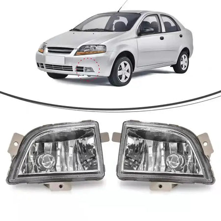 2PCS Fog Light for Chevrolet Aveo Chevy 2004 2005 2006 2007 Bumper Lamp Driving Front Headlights by InterCyprus Trading Ltd
