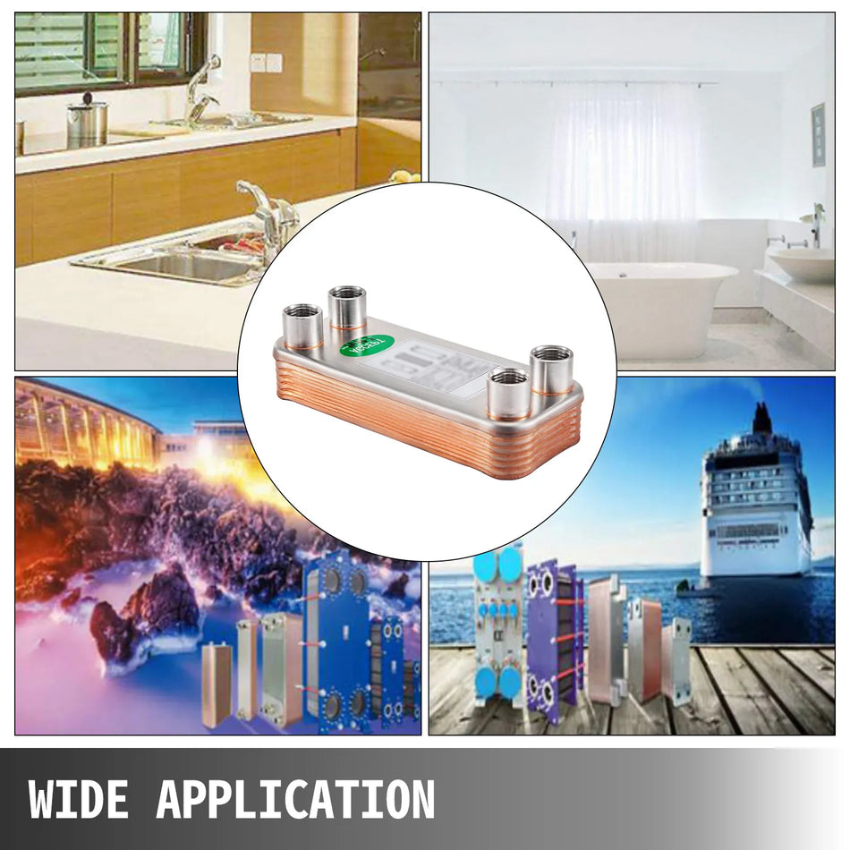 60 Πλάκα Εναλλάκτης Θερμότητας Wort Chiller Οικιακή Ζυθοποιία