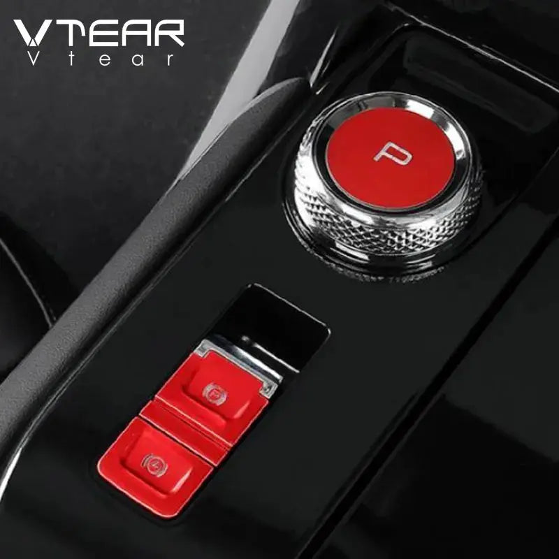Vtear Inner Button Trim Cover Stainless Steel Decorative Protection Stickers Car-Styling Interior Accessories For Haval H6 2021 by InterCyprus Trading Ltd