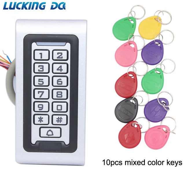 S601EM-W &ndash; Backlight RFID Reader 1000 Users IP65 Waterproof AC 10pc color key