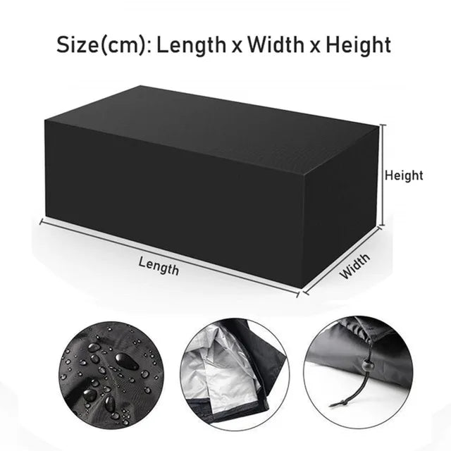 90 Sizes Outdoor Patio Garden Furniture Covers - Waterproof