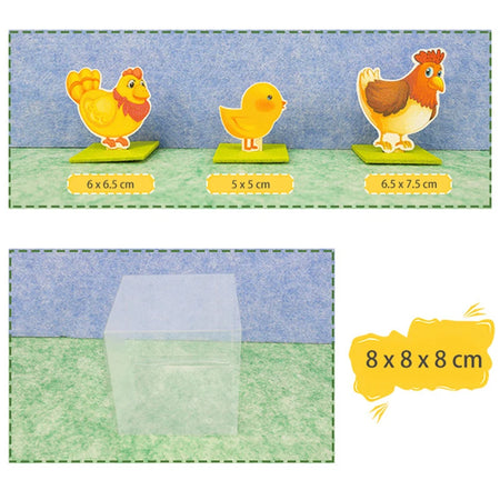 Toddler Montessori Math Toy Animal Matching &ndash; Logic Skill