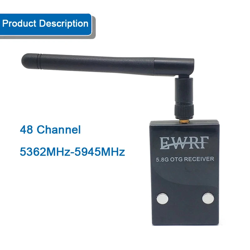 EWRF 5.8G FPV Set Camera &ndash; UVC Video Downlink OTG Ready