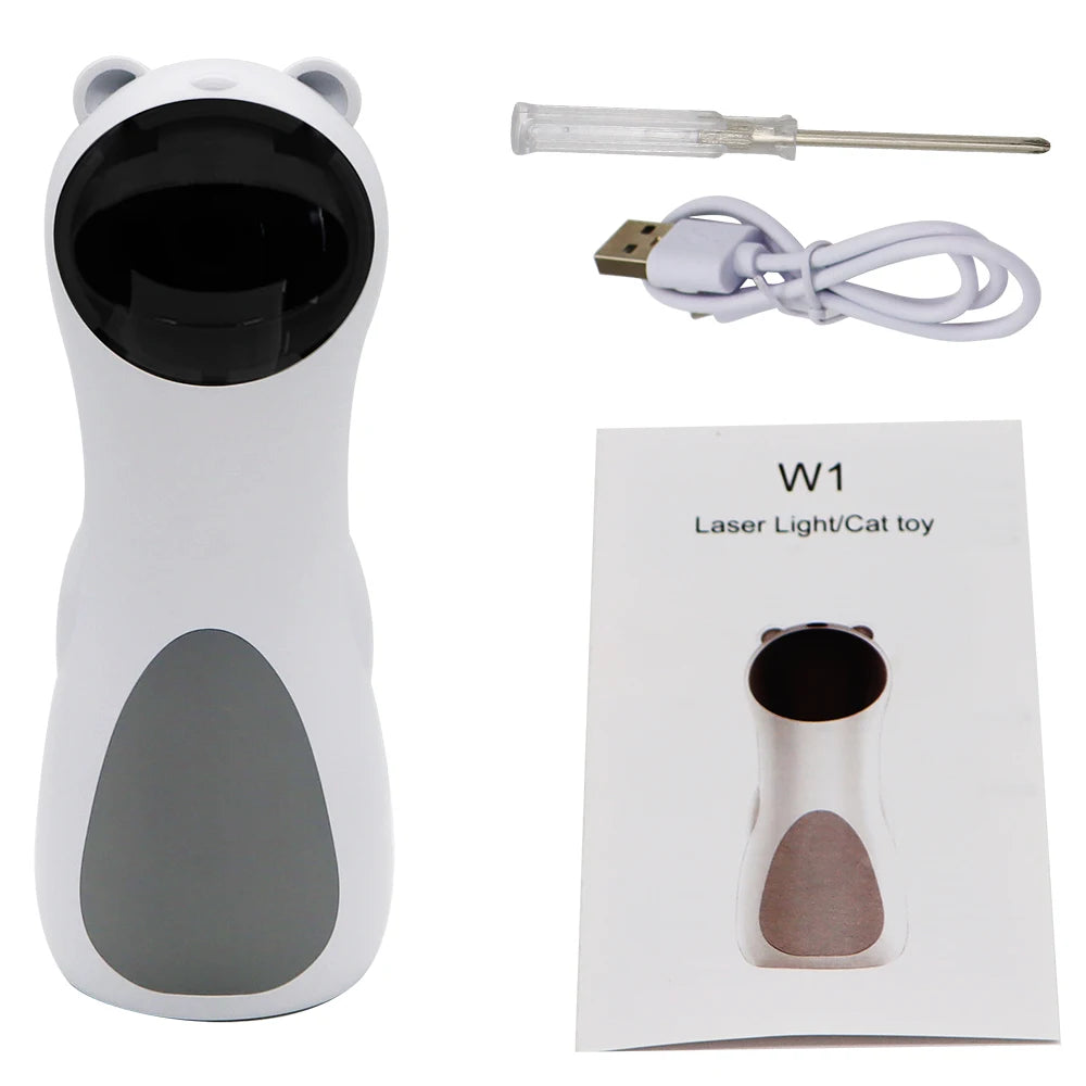 Multi-Angle Cat LED Laser Toy &ndash; Auto Rotating Laser Fun