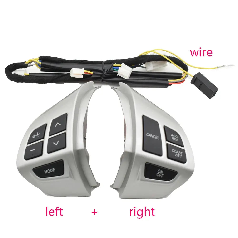 Multifunction Steering Wheel Button Cruise Control Switch (4 Colors Available) for MITSUBISHI LANCER OUTLANDER ASX 2007 - 2011 by InterCyprus Trading Ltd