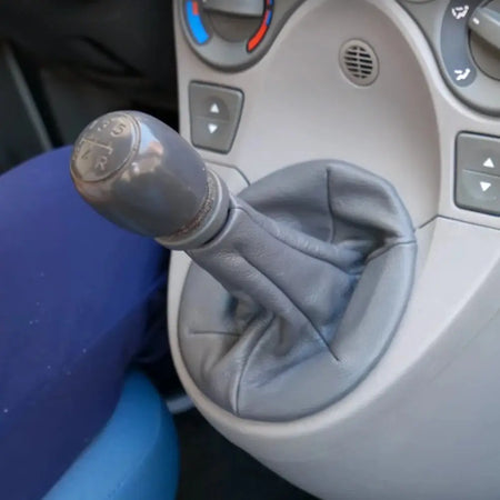 Car Pu Leather Gear Gaiter Gaitor Shift Collar Boot Dust Cover For Fiat 500 500c Panda 2003 - 2006 2007 2008 2009 2010 2011 2012 by InterCyprus Trading Ltd
