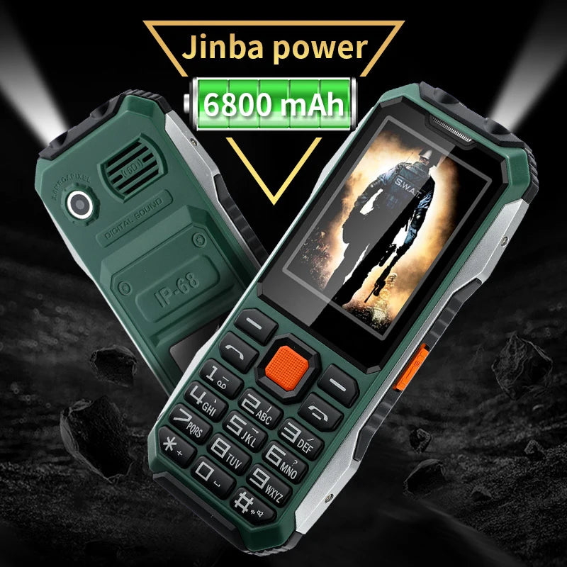Slim Rugged Outdoor Phone Dual SIM &ndash; Long Standby Battery
